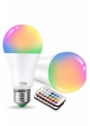 Ambiyans Aydınlatma RGB Led Lamba Kumandalı Renk Değiştirebilen