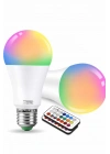 Ambiyans Aydınlatma RGB Led Lamba Kumandalı Renk Değiştirebilen