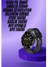 Amoled Ekran 3 Kordonlu Akıllı Saat 5.0 Bluetooth Bağlantılı Android ve İOS Uyumlu