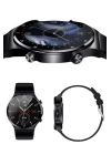 Amoled Ekran Metal Deri Silikon Kordonlu Uyku ve Sağlık Takibi