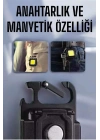 Anahtarlık Çok Amaçlı Mıknatıslı Taşınabilir Işık Led Şarjlı