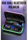 Android Ve İOS Uyumlu Bluetooth Bağlantılı Powerbankli Kulaklık