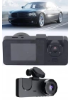 Araç İçi Dikiz Kamerası Sürüş Kaydedici 3 Lensli DVR Kamera