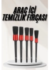 Araç İçi Led Aksesuar 5 Farklı Detaylı Araba Temizlik Fırçası Oto Temizleme Fırçası