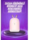 Aromaterapi Hava Nemlendirici Dekoratif USB Şarjlı Tavşan Nemlendirici