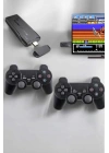 Atari Oyun Konsolu 2000 Oyunlu Game Stick 2.4G Wireless