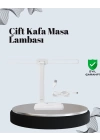 Ayarlanabilir Açıya Sahip Masa Lambası | Kademeli Işık Seviyesi, Modern ve Kompakt Tasarım