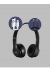 Ayarlanabilir Baş Bandı ve Yumuşak Kulak Yastıklı Bluetooth Kulaklık