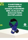 Ayarlanabilir Hız ve Titreşim Modlarına Sahip Manyetik Masaj ve Zayıflama Kemeri