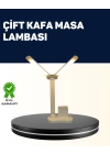 Ayarlanabilir Kısılabilir LED Masa Lambası | Entegre Kalemlik ve Telefon Tutucu Özellikli