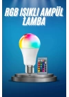 Ayarlanabilir Parlaklık RGB Led Ampul Beyaz Lamba Ve Renkli Ampul