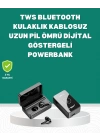 Ayna Tasarımlı Şarj Kutulu Bluetooth 5.1 Kulaklık