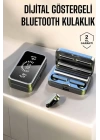 Aynalı Bluetooth Kulaklık Telefon Standlı Dijital Göstergeli