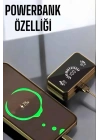 Aynalı Bluetooth Kulaklık Telefon Standlı Dijital Göstergeli
