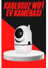 Baby Kamera Kablosuz 720P Beyaz 360 Derece Wifi Kamera Full HD 1080p