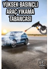 Bahçe ve Araba Yıkama Tabancası Su Basınçlı Hazneli Bataryalı Oto Yıkama