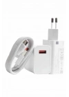 Beyaz Ultra Plus Hızlı Şarj Seti Şarj Adaptörü ve Kablosu 67W