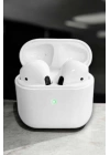 Beyaz Yeni Nesil Pro Bluetooth Kulaklık Yüksek Ses Kaliteli ANC Özelliği