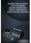 Bileklikli Amoled Ekran Akıllı Saat ve Dijital Göstergeli Kablosuz Bluetooth Kulaklık ANC/ ENC