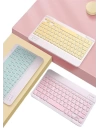 Bluetooh Wıreless Keyboard Siyah Q Klavye İOS Ipad Android Windows Uyumlu