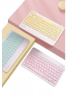 Bluetooh Wıreless Keyboard Siyah Q Klavye İOS Ipad Android Windows Uyumlu