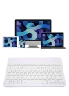 Bluetooh Wıreless Keyboard Siyah Q Klavye İOS Ipad Android Windows Uyumlu