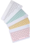 Bluetooh Wıreless Keyboard Siyah Q Klavye İOS Ipad Android Windows Uyumlu
