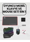 Bluetooth 5.3 Mobil Oyun Aksesuar Seti – PUBG Uyumlu