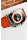 Bluetooth Bağlantılı 49MM Dokunmatik Akıllı Saat Sağlık ve Spor Takip Özellikli