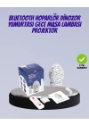 Bluetooth Bağlantılı Dinozor Yıldız Projektör Gece Lambası ve Uyku Yardımcısı