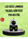 Bluetooth Bağlantılı Yüksek Çözünürlüklü Galaksi Projektör