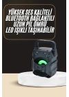 Bluetooth Hoparlör Android ve İOS Uyumlu Ses Bombası USB Girişli Taşınabilir