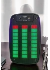 Bluetooth  Hoparlör Mikrofonlu Speaker Taşınabilir Şarjlı