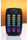 Bluetooth Hoparlör RGB Işıklı USB SD Kart Girişli Taşınabilir