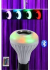 Bluetooth Hoparlör RGB LED Teknolojisi ile Müzik ve Aydınlatma