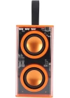 Bluetooth Hoparlör Şeffaf Mecha RGB Işıklı Çift Hoparlör 5.0 Bluetooth
