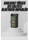 Bluetooth Hoparlör Yüksek Ses Kaliteli Büyük Boy Çift Çıkışlı Ses Bombası