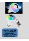 Bluetooth Hoparlörlü LED Ampul – 12W Enerji Tasarruflu