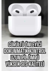 Bluetooth Kulaklık 3.Nesil Kablosuz Uzun Pil Ömrü Dokunmatik Kontrol