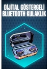 Bluetooth Kulaklık Android ve İOS Uyumlu ANC Özellikli Dijital Şarj Göstergeli