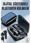 Bluetooth Kulaklık Dijital Göstergeli Kablosuz Uzun Pil Ömrü