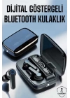 Bluetooth Kulaklık Dijital Göstergeli Kablosuz Uzun Pil Ömrü