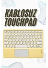 Bluetooth Touchpad Klavye 10.9 inch Kablosuz Wifi Q Klavye Slim