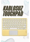 Bluetooth Touchpad Klavye 10.9 inch Kablosuz Wifi Q Klavye Slim