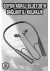 Boyun Bantlı Bluetooth Kulaklık Yüksek Ses Kaliteli 100 Saat Kulaklık