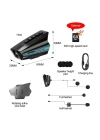 BT16 Dashcam Özellikli Kask Kamerası – WiFi, Sesli Komut, HD Kayıt