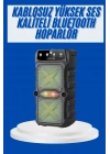 Büyük Boy Bluetooth Hoparlör Çoklu Bağlantı Çift Çıkışlı Taşınabilir Kesintisiz