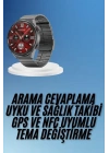 Çağrı Cevaplama Sesli Asistan Çoklu Dil Desteği 5.0 Bluetooth Akıllı Saat