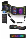 Cama Yapışan En Büyük Boy 16X96 Telefon Kontrollü Led Ekran Digital Araba Yazısı