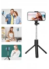 Cep Telefonu Tripod Standı Manyetik Selfie Sopa Bluetooth Uzaktan Kumandalı